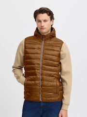 Коричневий - Blend Coat з капюшоном Gilet - Image 1 of 5