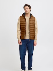 Коричневий - Blend Coat з капюшоном Gilet - Image 4 of 5