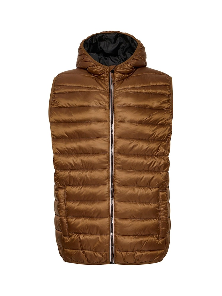 Коричневий - Blend Coat з капюшоном Gilet - Image 5 of 5