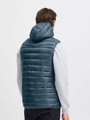 Blend Blue Coat Hooded Gilet - Image 2 of 5