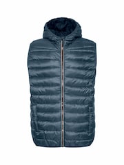 Blend Blue Coat Hooded Gilet - Image 5 of 5