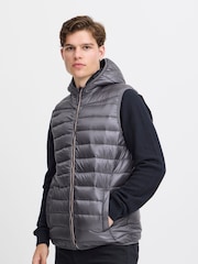 Сірий - Blend Coat з капюшоном Gilet - Image 1 of 5