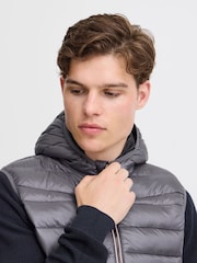 Сірий - Blend Coat з капюшоном Gilet - Image 3 of 5