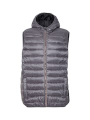 Сірий - Blend Coat з капюшоном Gilet - Image 5 of 5