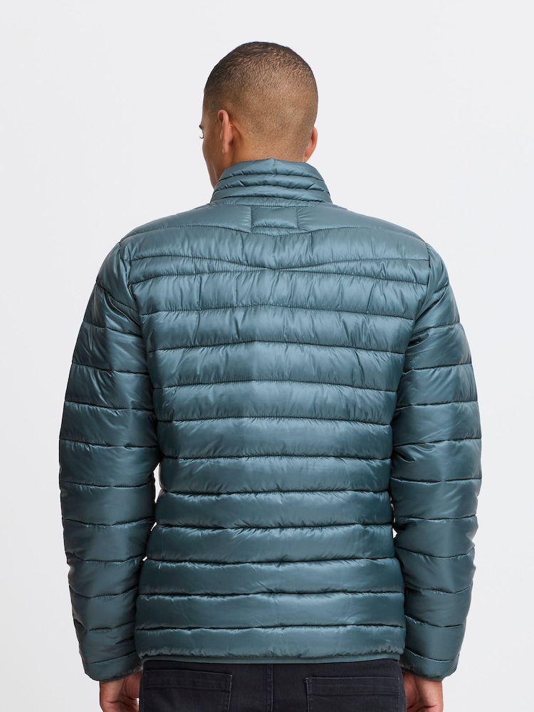 Blend Blue Metallic Coated Jacket - Image 2 of 4