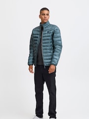 Blend Blue Metallic Coated Jacket - Image 3 of 4