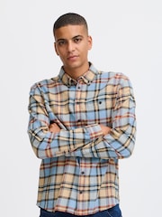 Blend Blue 100% Cotton Check Long Sleeve Shirt - Image 1 of 1