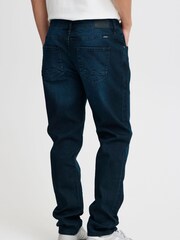 Blend Blue Tapered Fit Stretch Dark Denim Jeans - Image 2 of 5