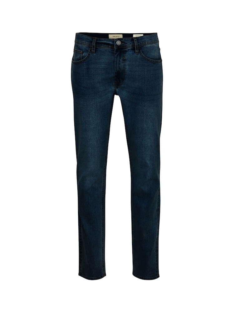Blend Blue Tapered Fit Stretch Dark Denim Jeans - Image 5 of 5
