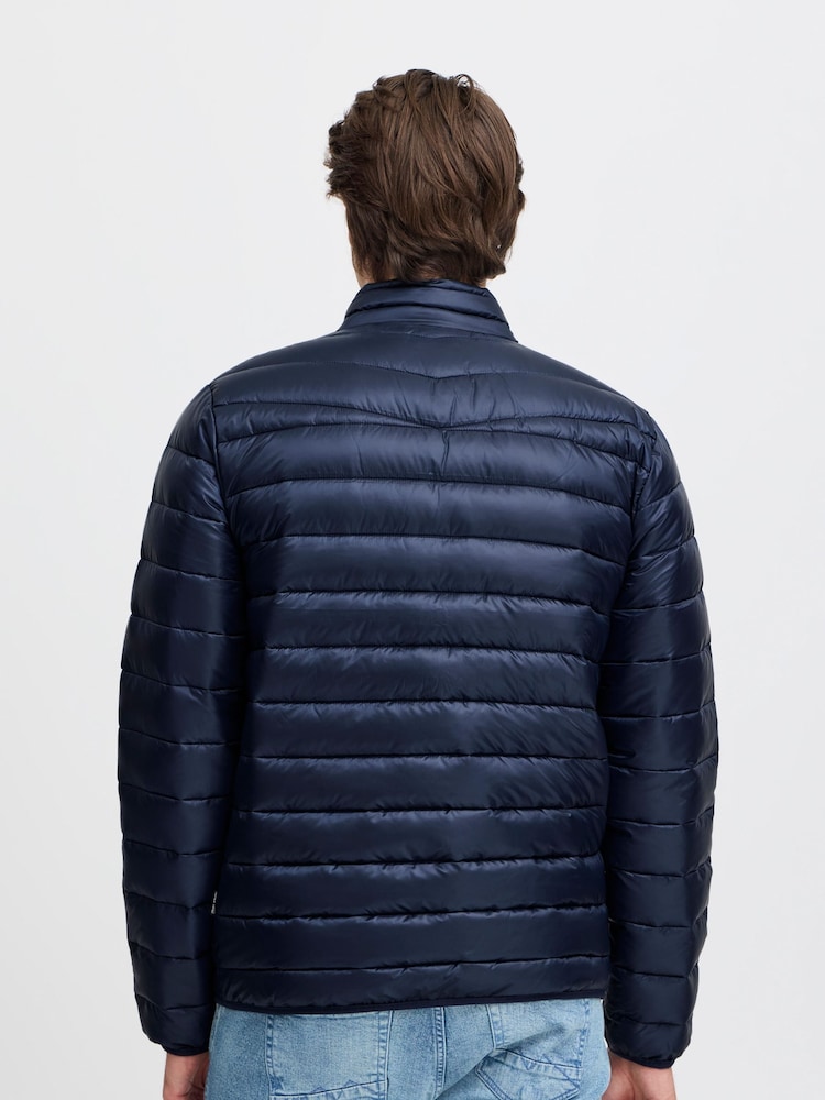 Blend Blue Metallic Coated Jacket - Image 2 of 5