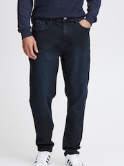 Blend Blue Straight Fit Stretch Dark Denim Jeans - Image 1 of 5