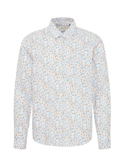 Blend White Floral Print Long Sleeve Shirt - Image 5 of 5