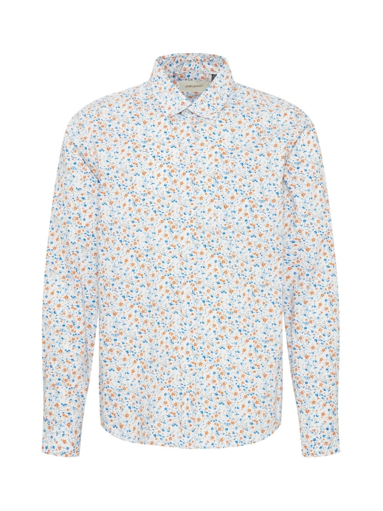 Blend White Floral Print Long Sleeve Shirt - Image 5 of 5