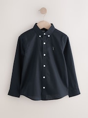 Dark Navy Single Oxford Shirt (3-16yrs) - Image 1 of 4