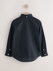 Dark Navy Single Oxford Shirt (3-16yrs) - Image 2 of 4