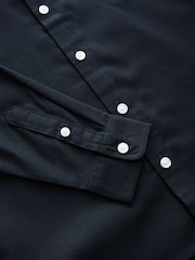 Dark Navy Single Oxford Shirt (3-16yrs) - Image 3 of 4