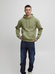 Blend Green Hooded Sweater - Image 4 of 5