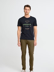 Blend Green Slim Fit Chino Trousers - Image 4 of 5