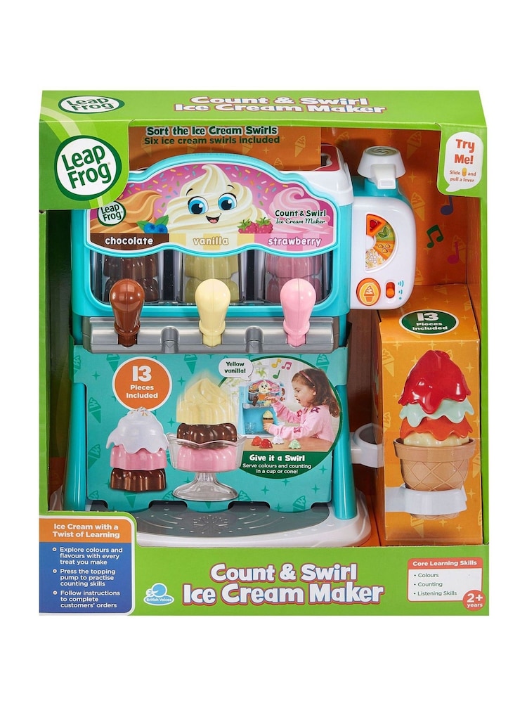 Leapfrog Toys Count & Swirl Ice Cream Maker - Image 3 of 3 Leapfrog Toys Count & Swirl Ice Cream Maker - Image 3 of 3
