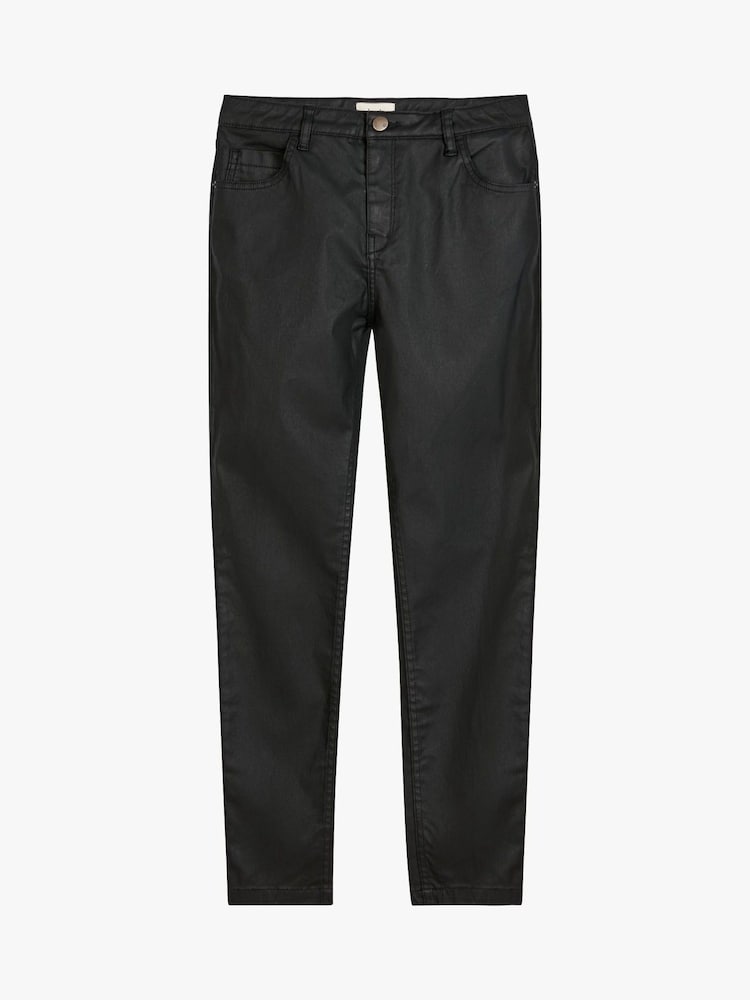 Hush Black Coated Jeans - Image 4 of 4