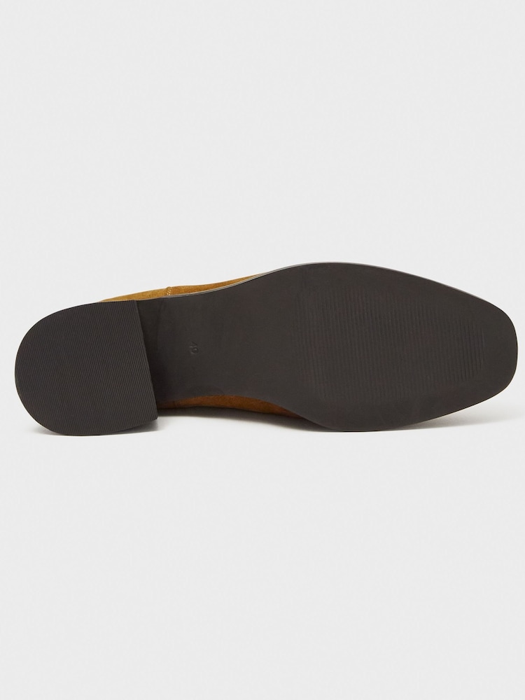 Crew Clothing Company Natural Low Heel Chelsea Boots - Image 3 of 3