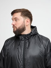 Blend Big & Tall Black Lightweight Padded Coat - Image 3 of 5
