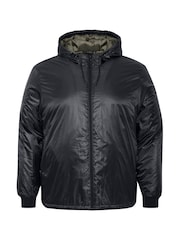 Blend Big & Tall Black Lightweight Padded Coat - Image 5 of 5