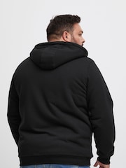 Blend Big & Tall Black Fleece Lined Hooded Sweater - Image 2 of 5