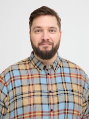 Blend Big & Tall Blue Check Long Sleeve 100% Cotton Shirt - Image 3 of 5