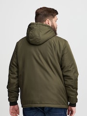 Blend Big & Tall Green Lightweight Padded Coat - Image 2 of 5