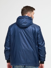Blend Big & Tall Blue Lightweight Padded Coat - Image 2 of 5