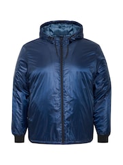 Blend Big & Tall Blue Lightweight Padded Coat - Image 5 of 5