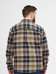 Blend Big & Tall Blue Check Long Sleeve 100% Cotton Shirt - Image 2 of 5