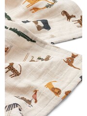 Liewood 100% Organic Cotton Lewis Cloth Muslin 2 Pack - Image 2 of 2