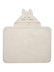 Liewood Baby 100% Organic Cotton Vilas Bear Hooded Bath Towel - Image 1 of 2
