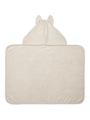 Liewood Baby 100% Organic Cotton Vilas Bear Hooded Bath Towel - Image 2 of 2