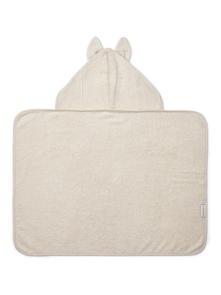 Liewood Baby 100% Organic Cotton Vilas Bear Hooded Bath Towel - Image 2 of 2