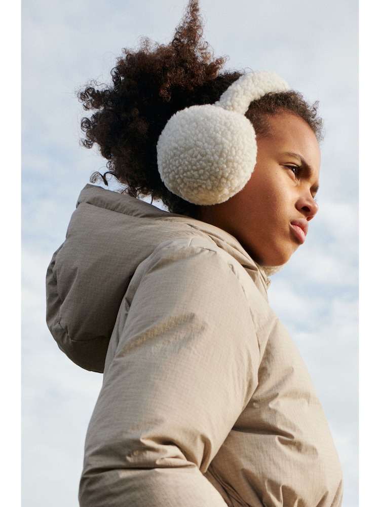 Liewood Natural Albero Pile Earwarmers - Image 1 of 6
