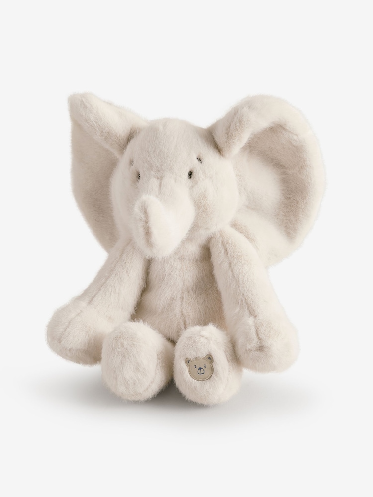 Liewood Natural Berto Elephant Teddy Soft Toy - Image 1 of 2
