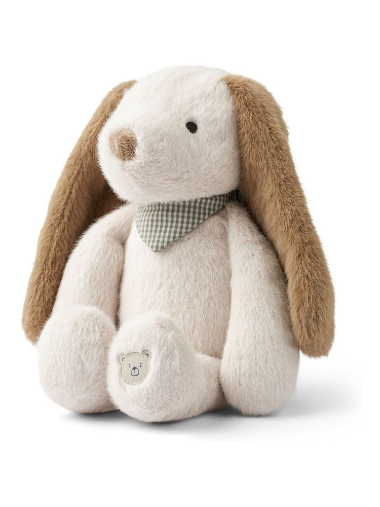 Liewood Natural Berto Dog Teddy Soft Toy - Image 2 of 3 Liewood Natural Berto Dog Teddy Soft Toy - Image 2 of 3