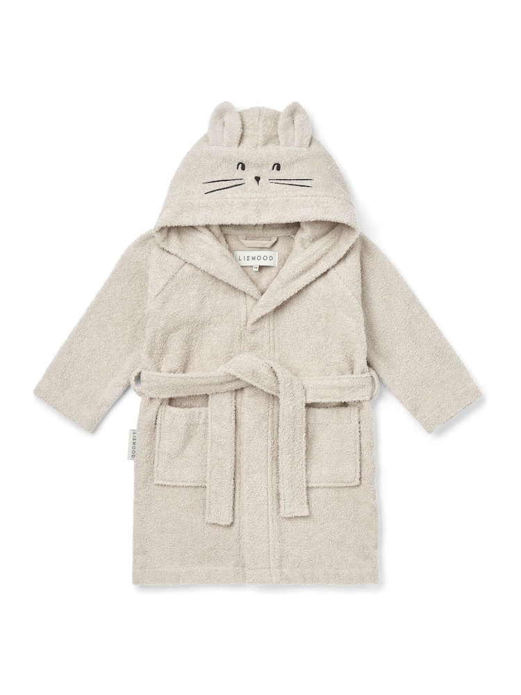 Liewood 100% Organic Cotton Lily Rabbit Towel Bathrobe - Image 1 of 3