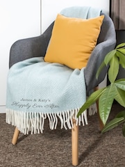 Personalised Wool Throw by Jonnys Sister - Image 2 of 4