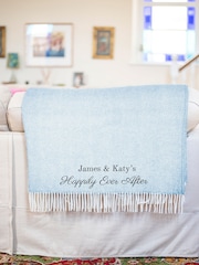 Personalised Wool Throw by Jonnys Sister - Image 3 of 4