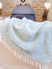 Personalised Wool Throw by Jonnys Sister - Image 4 of 4