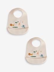 Liewood Natural Tilda Silicone Bibs 2 Pack - Image 1 of 3