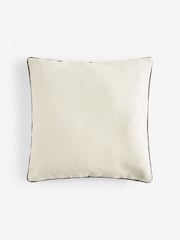 Ivory 59 x 59cm Boucle Chenille Cushion - Image 5 of 5