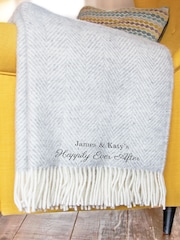 Personalised Wool Throw by Jonnys Sister - Image 4 of 4