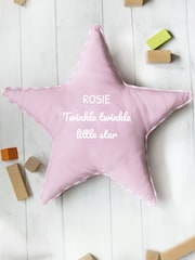 Personalised Star Cushion by Jonnys Sister - Image 1 of 1
