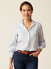 Ariat Blue Charolais Long Sleeve Shirt - Image 1 of 4