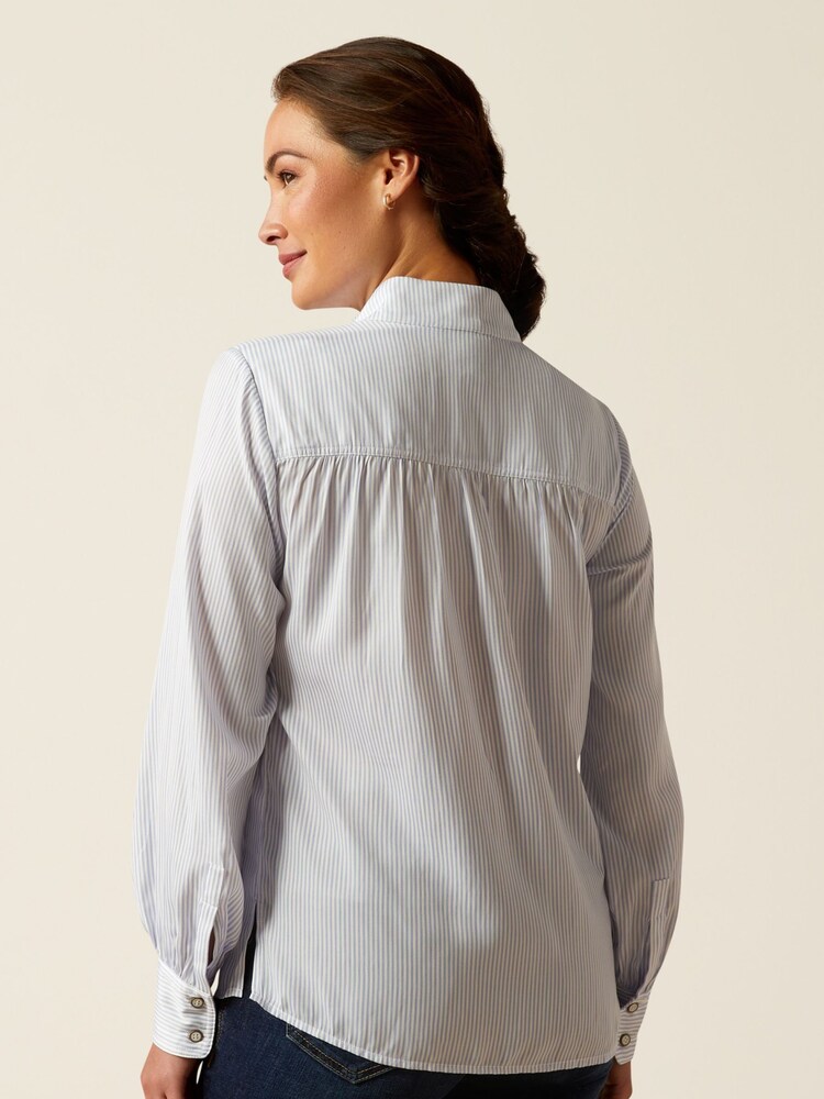 Ariat Blue Charolais Long Sleeve Shirt - Image 2 of 4